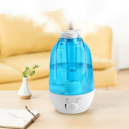 Air Diffuser,Ymiko 4L Ultrasonic Humidifier Diffuser LED Light Home Office Room Mist Maker Air Purifier(US