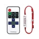 thumbnail image 1 of Controlador LED para luces de tira Controlador inalámbrico RF Controlador inteligente con control remoto para tira de luz LED RGB Controlador LED RGB Atenuador, 1 of 5