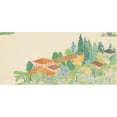 thumbnail image 3 of Reijer Stolk 14x8 Black Modern Framed Museum Art Print Titled - View of Italian Houses in Mountainous Landscape (1936), 3 of 5