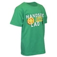 thumbnail image 5 of Unique Baby Boys Handsome Little Lad St Patrick's Day T-shirt (8, Little Lad), 5 of 5
