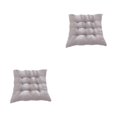 thumbnail image 3 of ZheElen Polyester Cotton Cushion With Strap Comfortable And Breathable No Slipping Polyester Fabric Is Comfortable silver gray 2Set, 3 of 6
