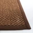 thumbnail image 5 of SAFAVIEH Natural Fiber Charlene Bordered Area Rug, Chocolate, 6' x 9', 5 of 11