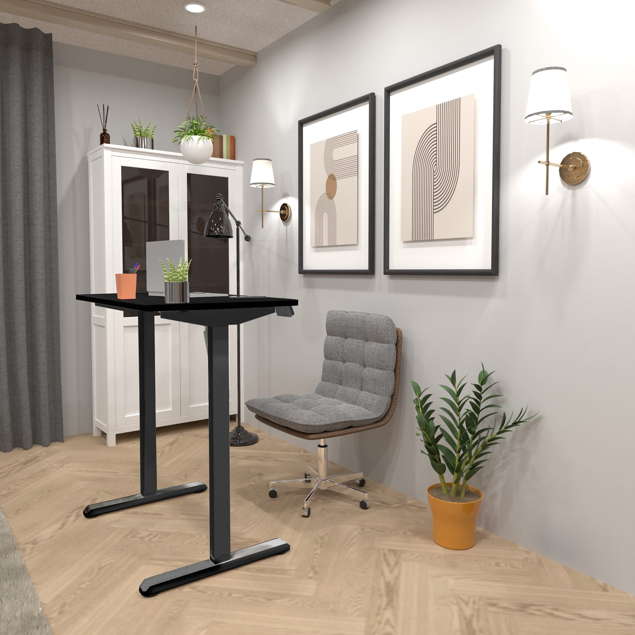 Electric Standing Desk with 40" x 24" Tabletop