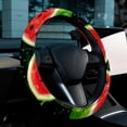 thumbnail image 6 of Watermelon 14.5 Inch Printing PVC Leather Car Wheel Cover Auto Accessories Steering Wheel Cover Steering Wheel Covers Car Wheel Covers, 6 of 6