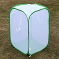 thumbnail image 3 of Collapsible Mesh Bird Cage for Song Bird, Seed Catcher White, Large Parakeet Cages, Pop-Up Design, 18 x 46 Inches -, 3 of 6