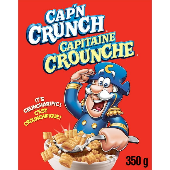 Cap'n Crunch Original Cereal, 350g