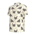 thumbnail image 2 of Balery Funny Chicken Printed Men’s Short Sleeve Polo Shirt, Midweight Men's Shirt,Golf Polo shirts -4X-Large, 2 of 9