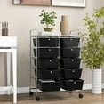 thumbnail image 6 of Gymax 10-Drawer Rolling Storage Cart Tools Scrapbook Paper Organizer on Wheels Black, 6 of 10