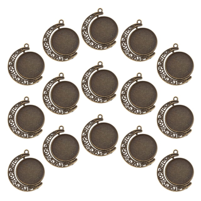 BRIGHTFUFU 20Ud Bandejas De Para Joyería En Aleación Duradera Para Pulseras Y Collares
