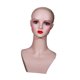 thumbnail image 4 of Cabezales de maniquí de maniquí PVC Pelucas de espuma PVC Ligeros livianos Modelo de soporte Modelo de soporte para pelucas de bufanda Salón de sombre, 4 of 9