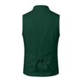 thumbnail image 5 of Byoo Toddler Boy's Solid Mandarin Collar Multi Pocket Vest Sleeveless Bavarian Top Oktoberfest Blouse, 5 of 5