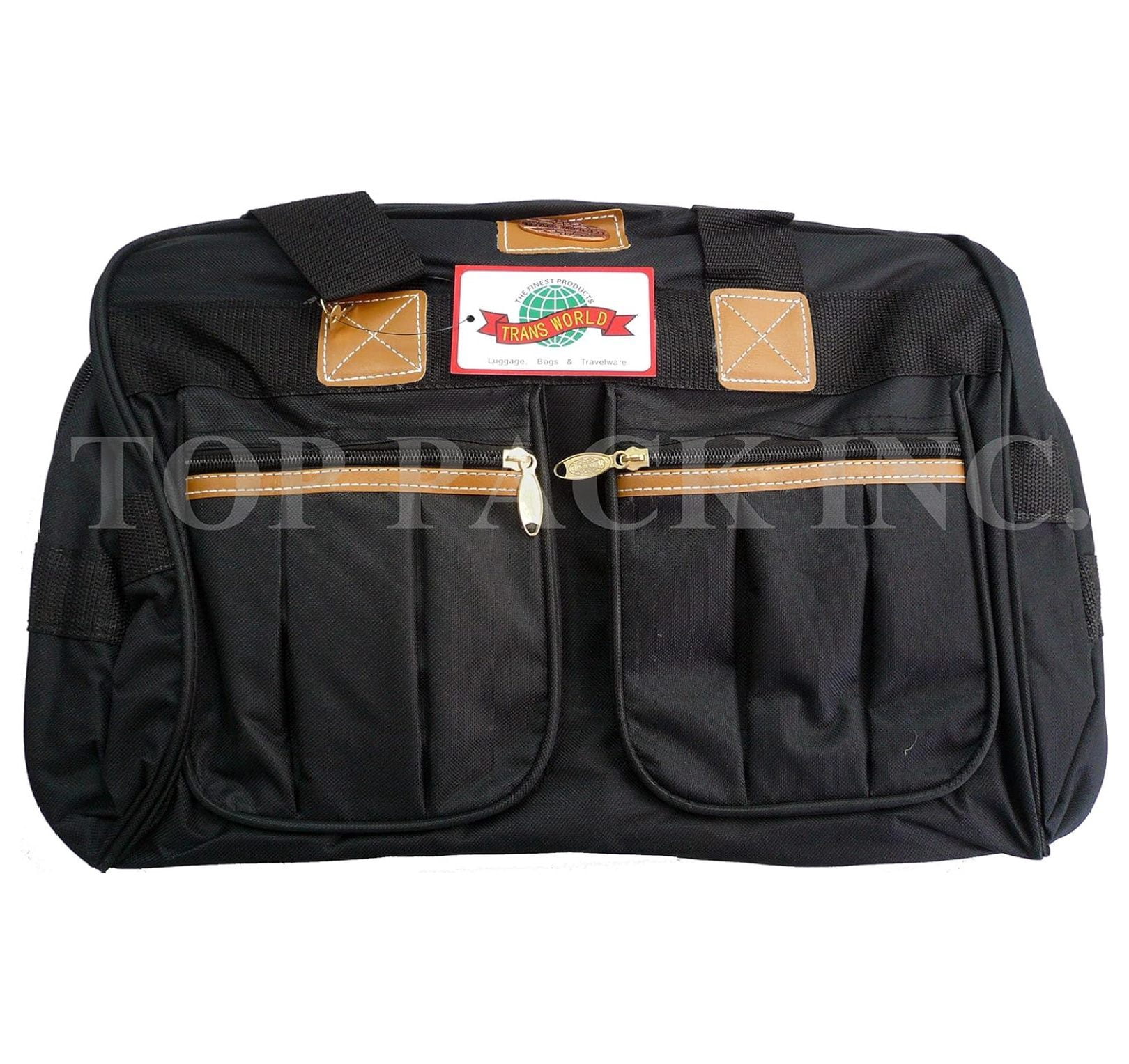 40" XXL Black Heavy Duty Polyester Rolling Wheeled Duffle Bag Suitcase Luggage