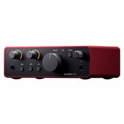 Focusrite Scarlett Solo 4th Gen USB Audio Interface with Condenser Microphone Package