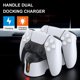 thumbnail image 2 of Base Carga Estación para Controlador Dual PS5 Con Indicador LED Cargador PlayStation 5, 2 of 9