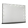 thumbnail image 6 of Impressions Vanity Hollywood Glow Pro Tabletop LED Makeup Mirror with Detachable Base (Shimmery Silver), 6 of 17
