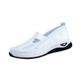 thumbnail image 2 of YOUYEDIAN Orthopedic Shoes for Women Spring Casual Slip on Non Slip Arch Support Sneakers Dress Comfy Mesh Closed Toe Shoes (White), 2 of 6