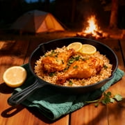 Ozark Trail 10.5 Pre-Seasoned Cast Iron Skillet with Handle
