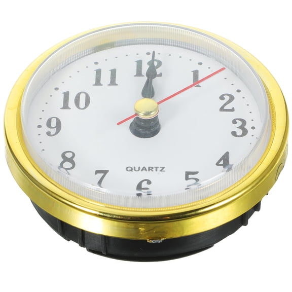 BRIGHTFUFU Clock Insert Clock Face Clock Making Kit Clock Part Arabic Numerals Clock Insert