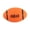 Orange 2, variant on BotaniNest Dog Squeak Baseball Rugby Ball Dog Toy, 2.36 inch