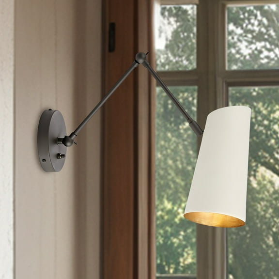 Elegant Articulating Mid-Century Modern Metal Sconce,Wall Lights for Living Room,Lounge Wall Lights,Wall Lights for Sitting Room