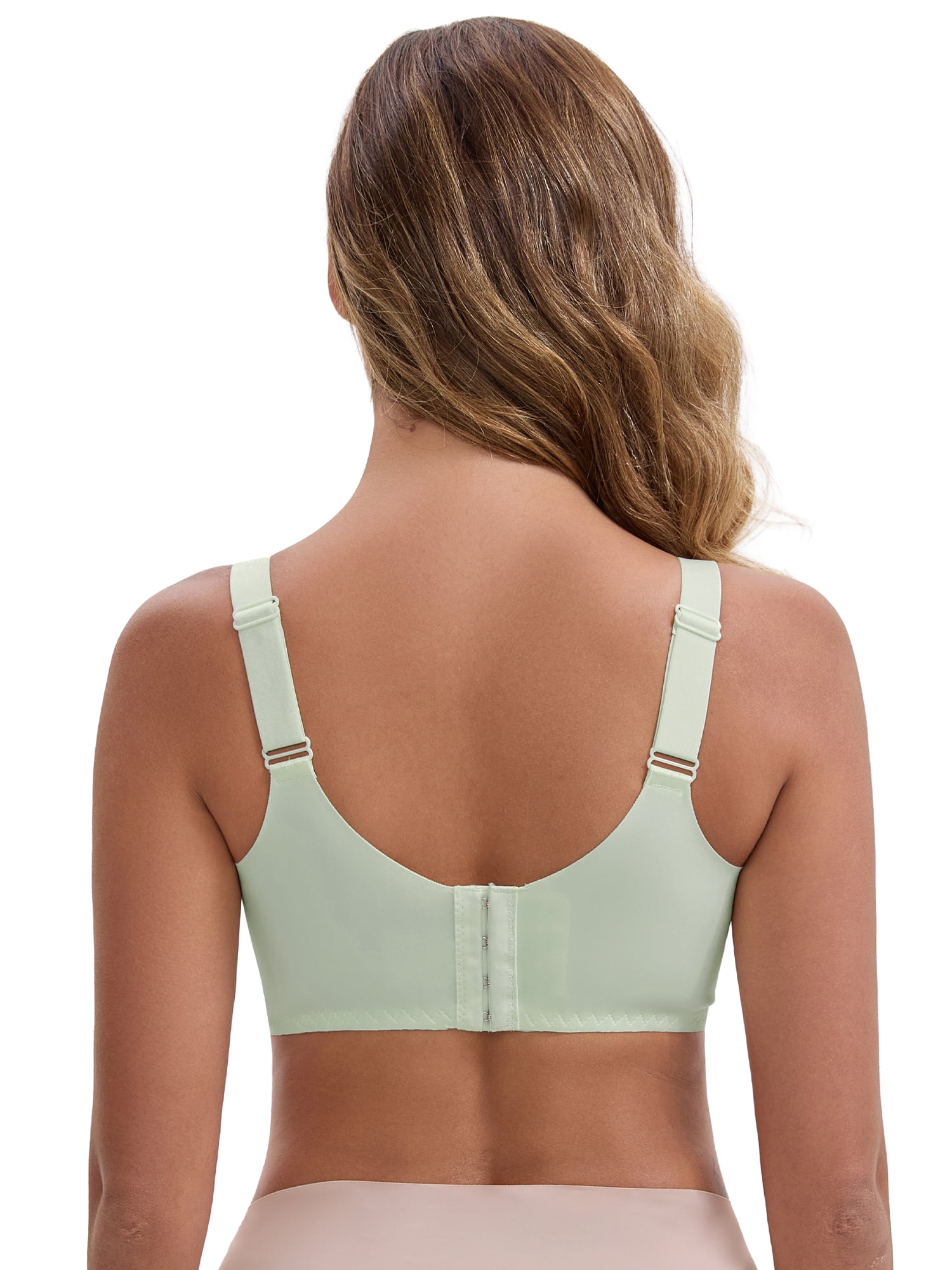 DARING DIVA Nursing Closure Adjustable Maternity Pumping Bralette M Light Green