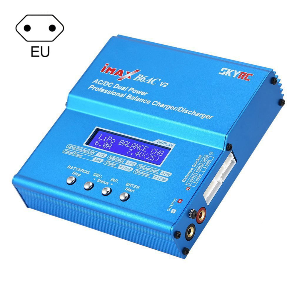 iMAX B6 Professional Lipo Balance Charger Discharger for RC Battery Blue 