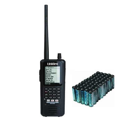 Uniden BCD436HP Bearcat Digital Handheld Scanner & UPG D5322/D5922 Super Heavy-duty Battery Value Box (AA; 50