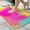 White-1138, variant on Ultra Soft Absorbent Bath Mat 20x31.5 Inch Fluid Smoke Aurora Art Style, Aurora Print