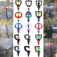 thumbnail image 2 of Greenhouse 1/4'' Barb 90/180/360 Refraction Micro Nozzle Garden Dripping Irrigation Misting System Hanging Humidifier Sprayer He Qiyong unisex, 2 of 2