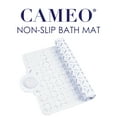 thumbnail image 2 of Cameo Non-Slip Bathtub mat, w/Removable Hair Catcher, 35" x 15", Shower Mat with Suction Cups and Water Drain Holes, BPA, LaTeX, Phthalate Free, 2 of 6