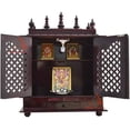 thumbnail image 6 of Homecrafts Wooden Temple for Home (18x12x24-inch, Red), 6 of 7
