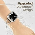 [2In1] Waterproof Glitter Case Compatible With Apple Watch 40Mm