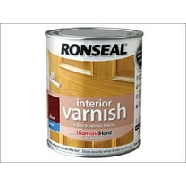 Ronseal - Interior Varnish Quick Dry Satin Teak 750ml