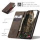 thumbnail image 4 of CaseMe Funda de Cuero para Samsung Galaxy S26+ 5G, Funda de Cuero con Tapa y Tarjetero con Cierre Magnético a Prueba de Golpes, Funda Protectora para Teléfono Samsung Galaxy S26+ 5G 6,7", Café, 4 of 12