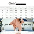 thumbnail image 3 of CHOK Blouse Tops pour Femmes Manches Longues Automne Rayé Imprimé Confortable Tops Chemises Décontractées Col Rabattu Léger Blouses avec Poches Bleu Ciel G, 3 of 6