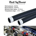 thumbnail image 5 of Black Fuel Hose Oil Fuel Gas Line AN6-AN8-AN10 Nylon Braided / BUILD YOUR OWN, 5 of 5