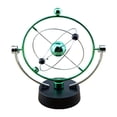 thumbnail image 1 of Luzkey Motion Movement Swing Balls Science Kit Educational Solar System Ornamental Art for Table Centerpiece green, 1 of 8