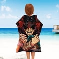 thumbnail image 2 of Jujutsu Kaisen Hooded Poncho Towels, Soft & Absorbent Microfiber Beach Towel, Swimming Pool Changing Robe Bathrobe Bath Towel, 2 of 6