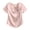 Pink, variant on Women's French Style Bow-Knot Short Sleeve Blouse Elegant Solid Color Satin T-Shirt with Asymmetrical Neckline Loose Fit Casual Top for Summer