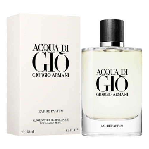 Giorgio Armani Acqua Di Gio EDP For Him Refillable Spray 125 ml 4.2 Fl. oz