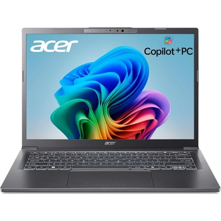 acer 2025 Laptop | Aspire 14 | 14" 1920x1200 Touch IPS | Intel-8 Core Ultra 7 258V | 32GB LPDDR5 | 1TB SSD | Windows 10 Home | Wi-Fi 6E - BT 5.3 - Backlit KB - 1080p FHD Camera - Steel Gray