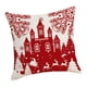 thumbnail image 5 of Funda de almohada de Navidad, funda de cojín decorativa rústica, funda de almohada para regalo Farmhouse Studio , Estilo T Sunnimix Funda de almohada, 5 of 6