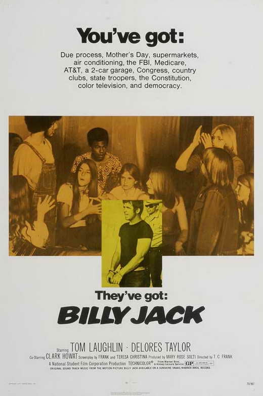 Billy Jack movie POSTER (Style D) (27" x 40") (1971)
