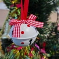 thumbnail image 6 of FNNMNNR 24 PCS Christmas Bells Ornaments Kit Iron Hanging Pendants Xmas Bells Decorations Crafts Gift Set For Indoor Outdoor, 6 of 9