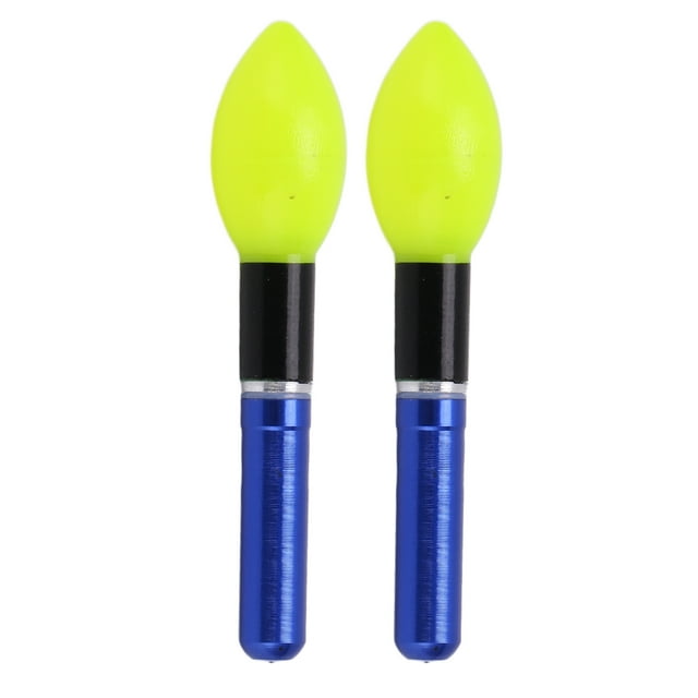 Glowing Fishing Bobbers, Firm Floating Foot Bright Multipurpose LED Glowing Fishing Float For Night Fishing Blue