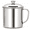 M, variant on ABCISI Stainless Steel Cup, 750 mL Shatterproof Mug with Lid and Handle, Durable Drinking Cup for Coffee, Milk, Tea, Home, Office, Camping, Travel and Outdoors, Silver