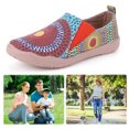 thumbnail image 1 of Zapatos Informales para Mujer Mocasines Pintados Con Arte Transpirables Viajes Al Aire Libre, 1 of 9
