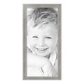 thumbnail image 2 of ArtToFrames 13" x 28" Classic Antique Silver Picture Frame, 13x28 inch Silver Wood Poster Frame (WOM-4926), 4 Pack, 2 of 6