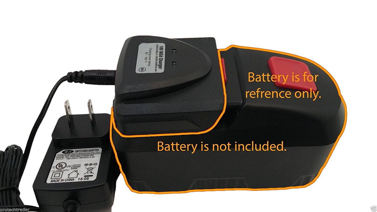 Drill Master 18v Battery Charger 68420 New 2015 Automatic Charging