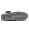thumbnail image 3 of Men's B-1821 Contrast Sole Lace Up Sneaker Boots, Navy, 7.5, 3 of 4